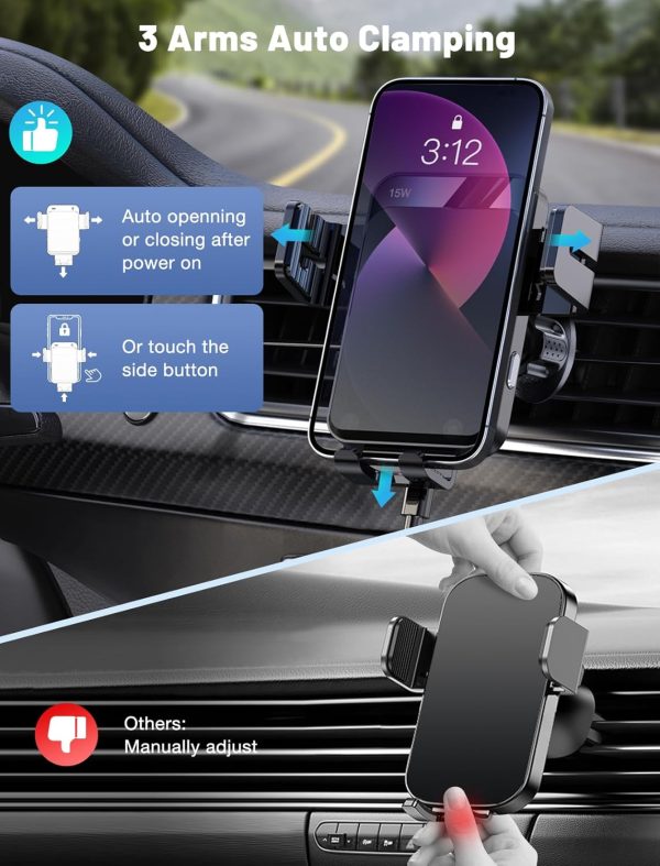Wireless Car Charger & Holder - Image 4