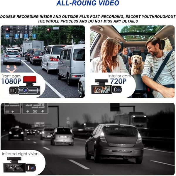 1080P Dual Camera Dash Camera - Image 3